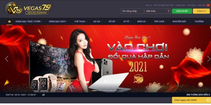 Vegas79 - Trang Chủ Cá Cược Chính Thức Thưởng Nạp 100% Giới thiệu tóm tắt nhà cái vegas79