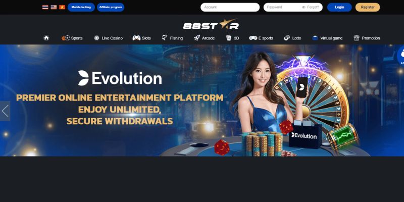 88star - Khám Phá Sảnh Game Giải Trí Với Tỷ Lệ Thắng Lớn Hướng dẫn quy trình đăng ký tài khoản 88star